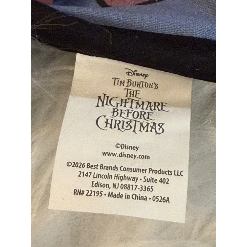 Disney Nightmare Before Christmas Jack Sally Oven Mitt Pot Holder Towel Set NEW